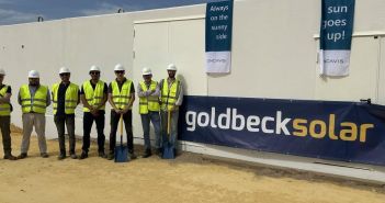 GOLDBECK SOLAR und ENCAVIS AG feiern Spatenstich für Solarpark La Florida (Foto: GOLDBECK SOLAR GmbH)